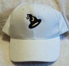 Wizard Hat on a White Hat